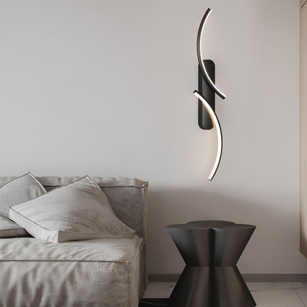 Creative S Shaped Led Wall Sconce Li001943