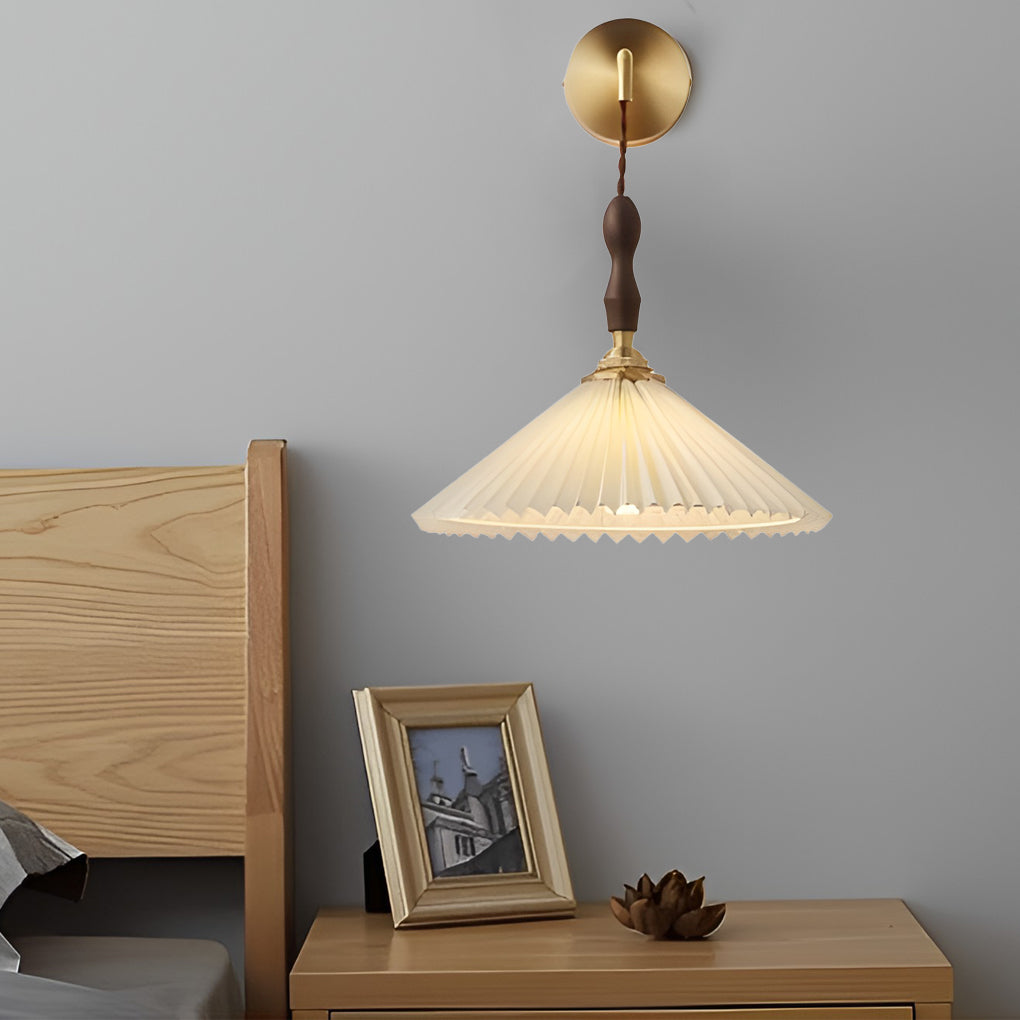 Pleated Shaped White Lights Li001920