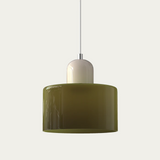 Keeve Morandi Small Glass Pendant Light | Modern Bauhaus Minimalist Lamp