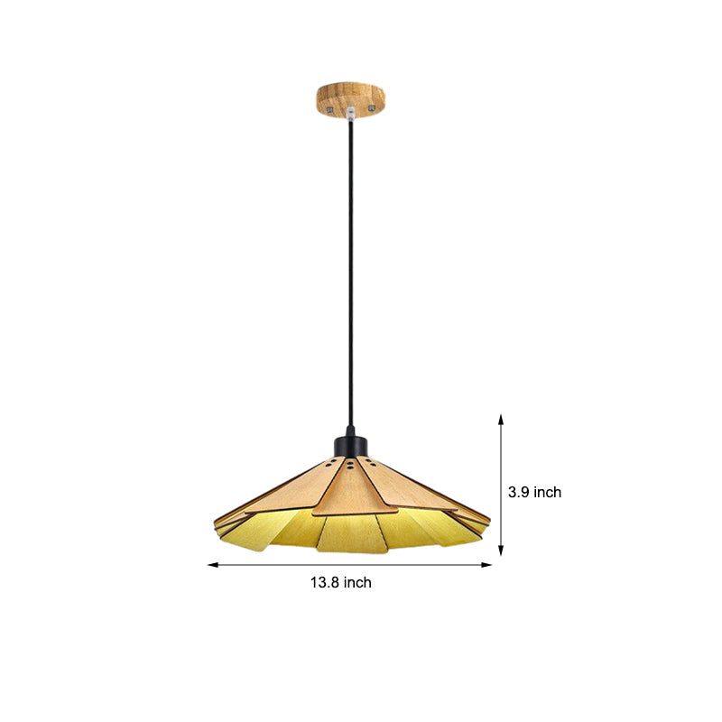 Wood Japanese Nordic Pendant Light Li002611