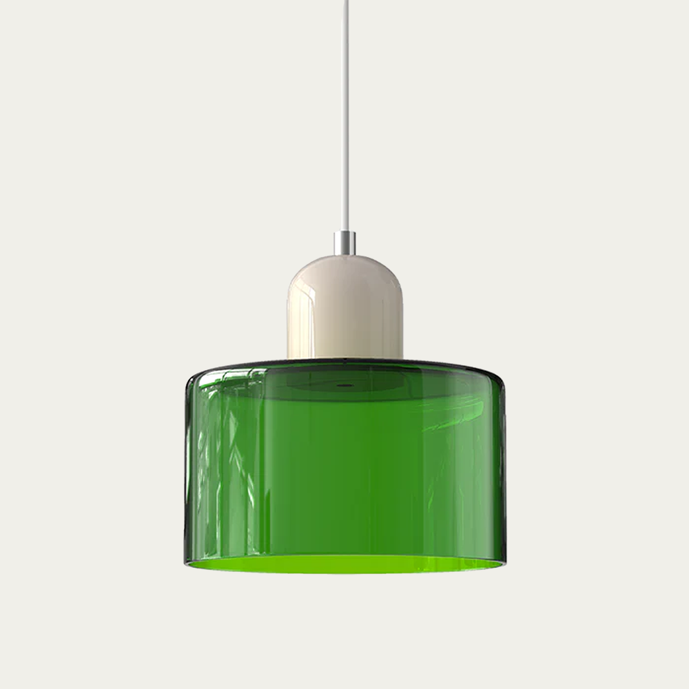 Keeve Morandi Small Glass Pendant Light | Modern Bauhaus Minimalist Lamp