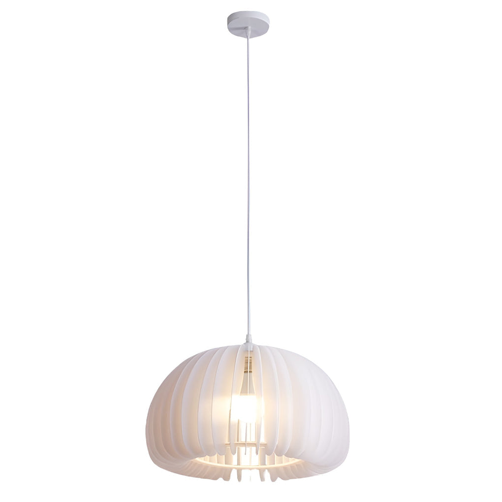 Lantern Shaped White Nordic Pendant Light Li001967
