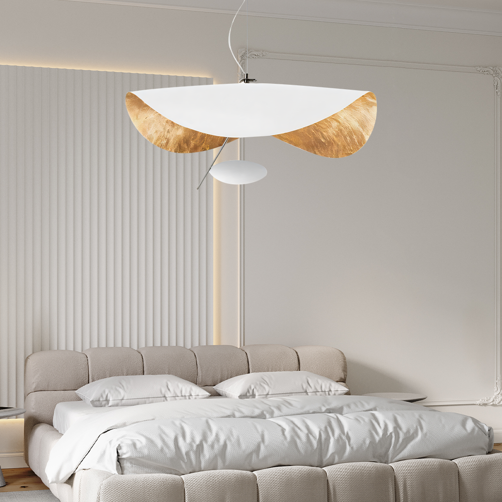Chazelle Manta Ray Leaf Pendant Lamp | Modern LED Designer Ceiling Light