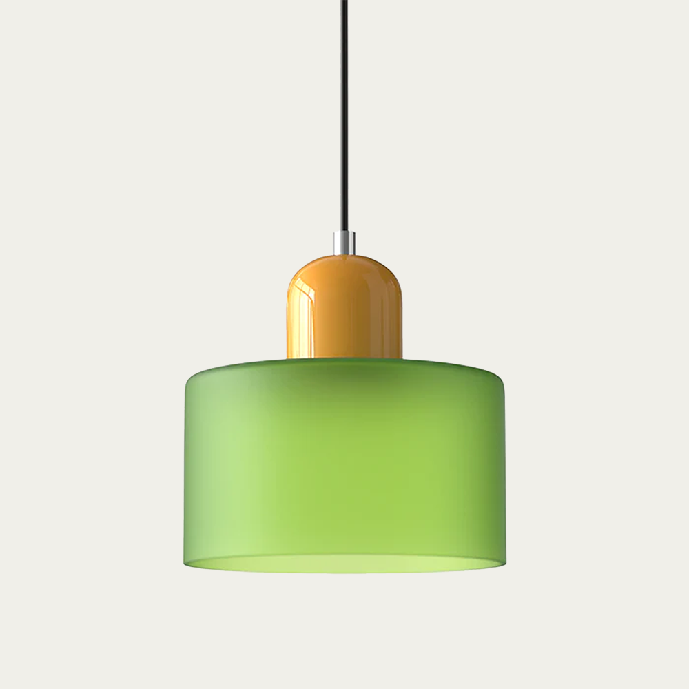 Keeve Morandi Small Glass Pendant Light | Modern Bauhaus Minimalist Lamp