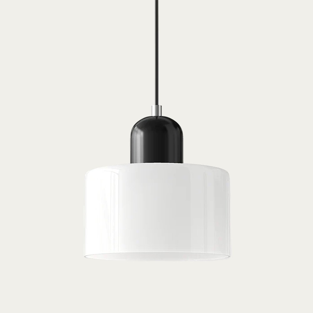Keeve Morandi Small Glass Pendant Light | Modern Bauhaus Minimalist Lamp