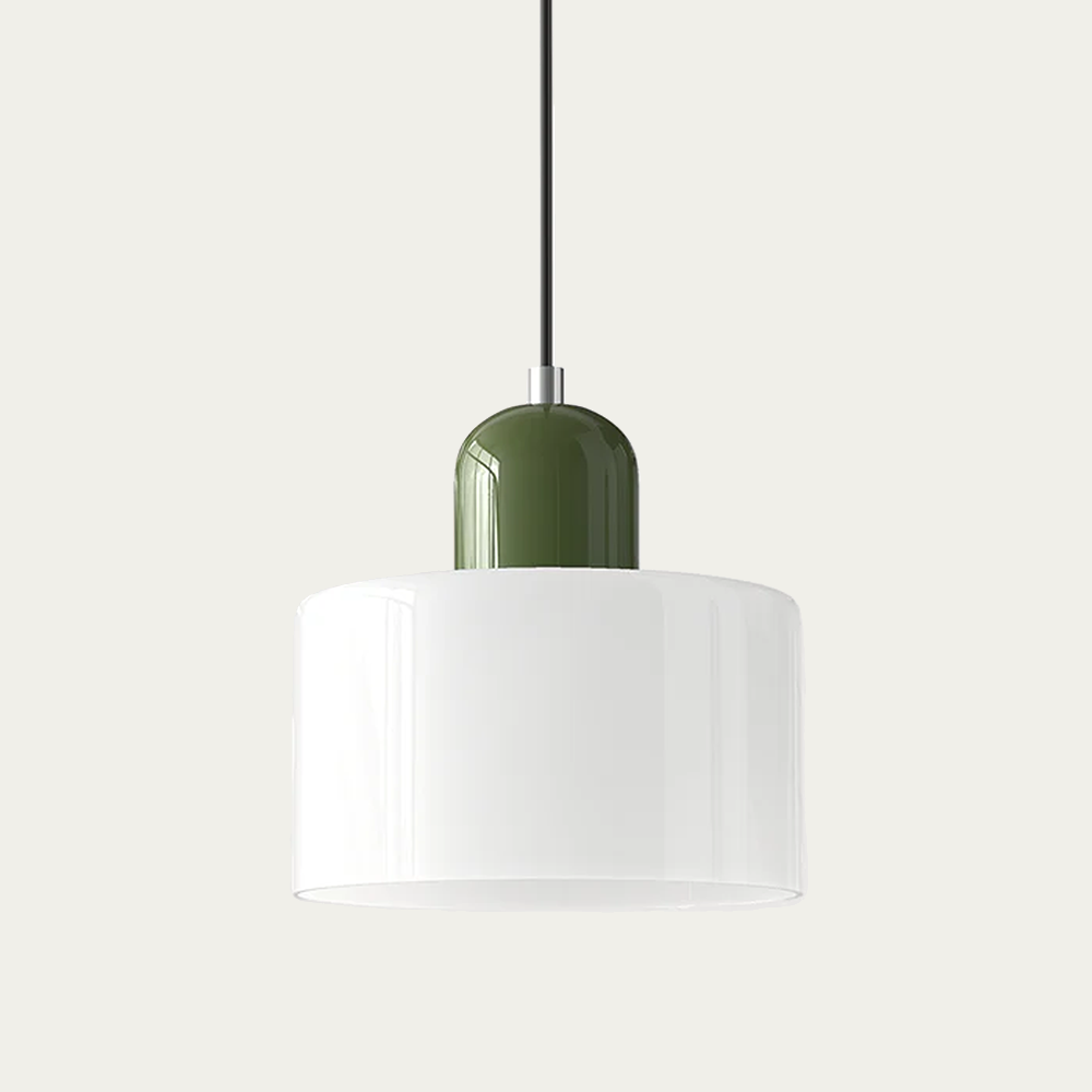 Keeve Morandi Small Glass Pendant Light | Modern Bauhaus Minimalist Lamp
