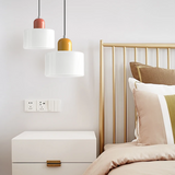 Keeve Morandi Small Glass Pendant Light | Modern Bauhaus Minimalist Lamp