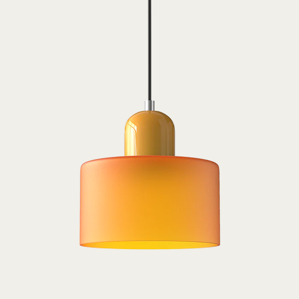 Keeve Morandi Small Glass Pendant Light | Modern Bauhaus Minimalist Lamp