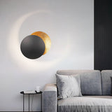 Rothe LED Adjustable Disc Wall Light - Modern Halo Sconce for Home Decor