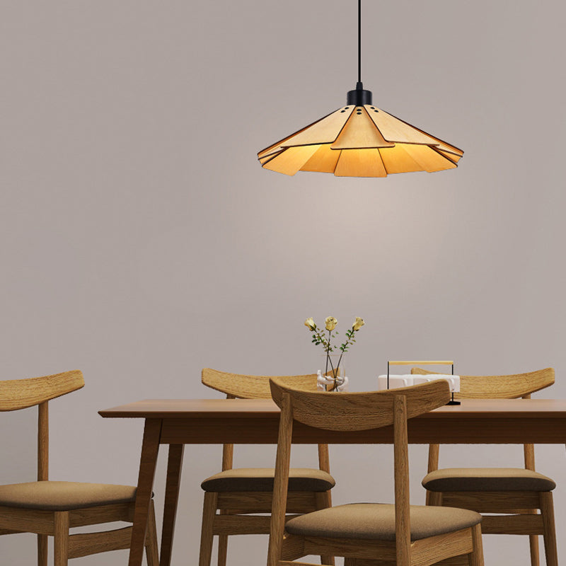 Wood Japanese Nordic Pendant Light Li002611