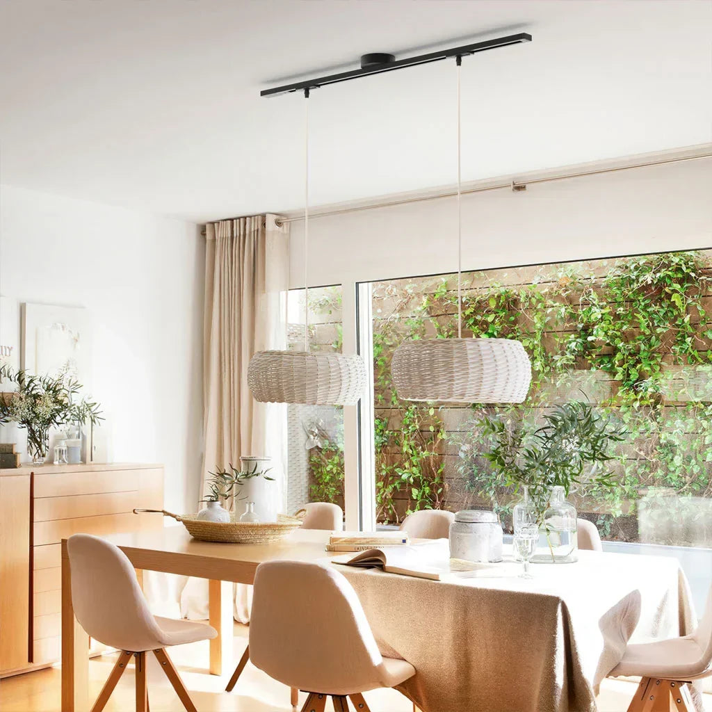 Morris 360° Rotatable Movable Ceiling Rail for Pendant Lights | Ailampplus