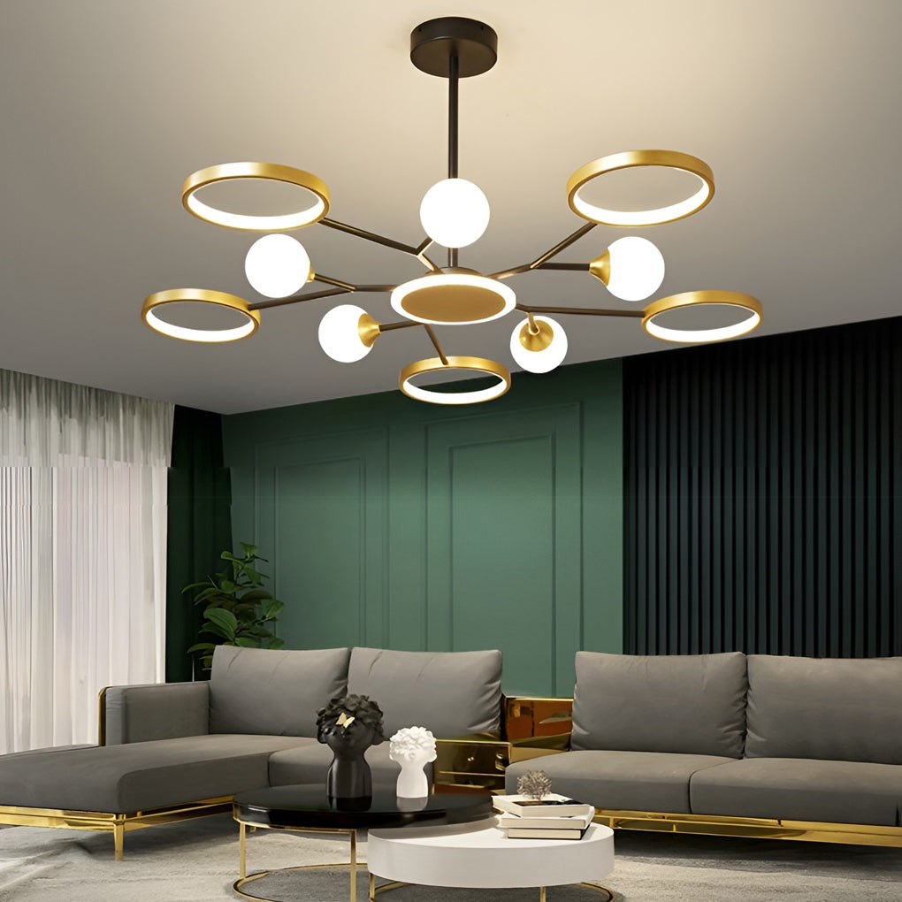 Circles Led Modern Ceiling Lights Li001939
