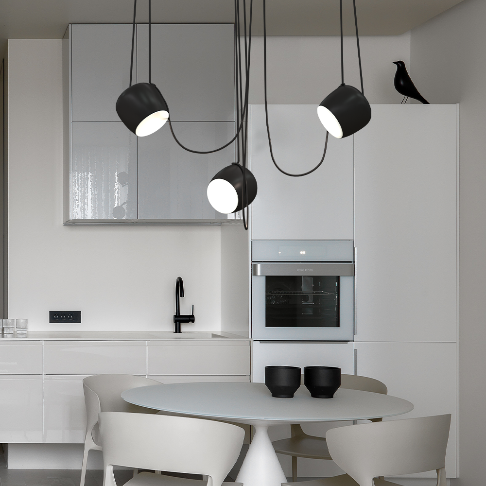 Torv Modern Multi-Light Dimmable Pendant Lamp - Nordic Style Chandelier