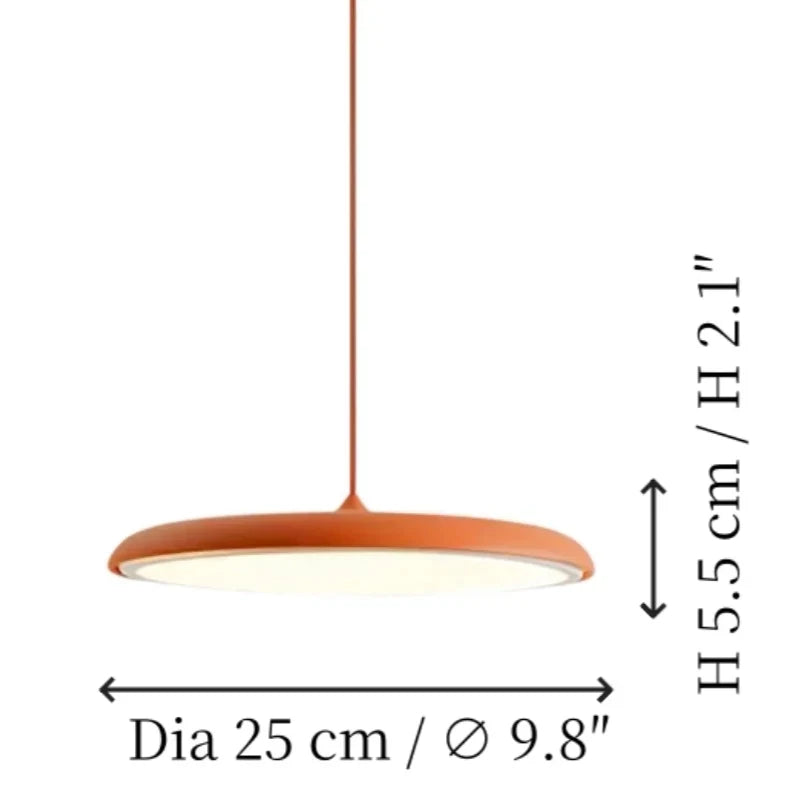 Avery Macaron Adjustable Metal Pendant Light - Modern Kitchen & Dining Decor