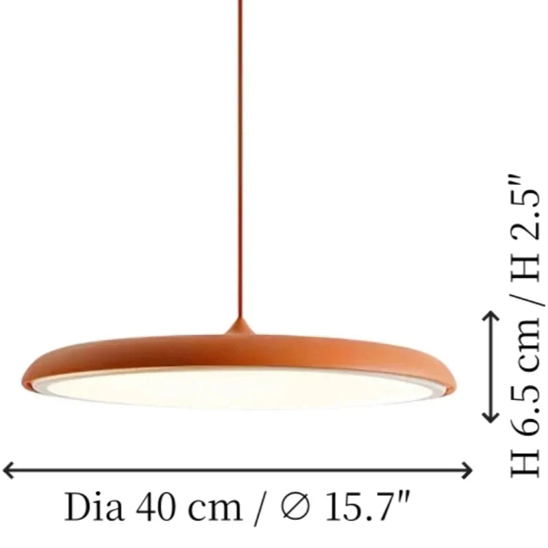 Avery Macaron Adjustable Metal Pendant Light - Modern Kitchen & Dining Decor