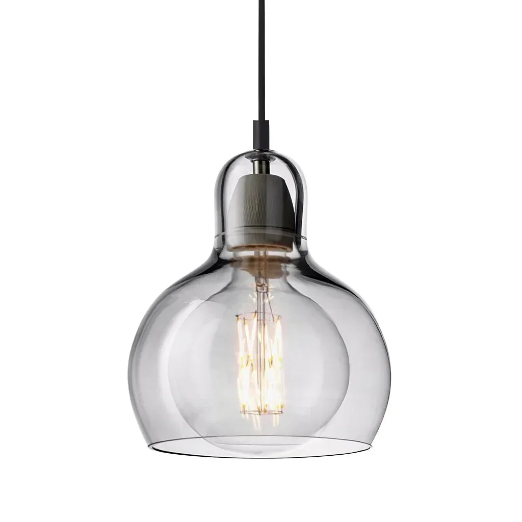Cain Mega Bulb Pendant Light - Modern Hand-Blown Glass Ceiling Fixture