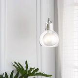 Cain Mega Bulb Pendant Light - Modern Hand-Blown Glass Ceiling Fixture