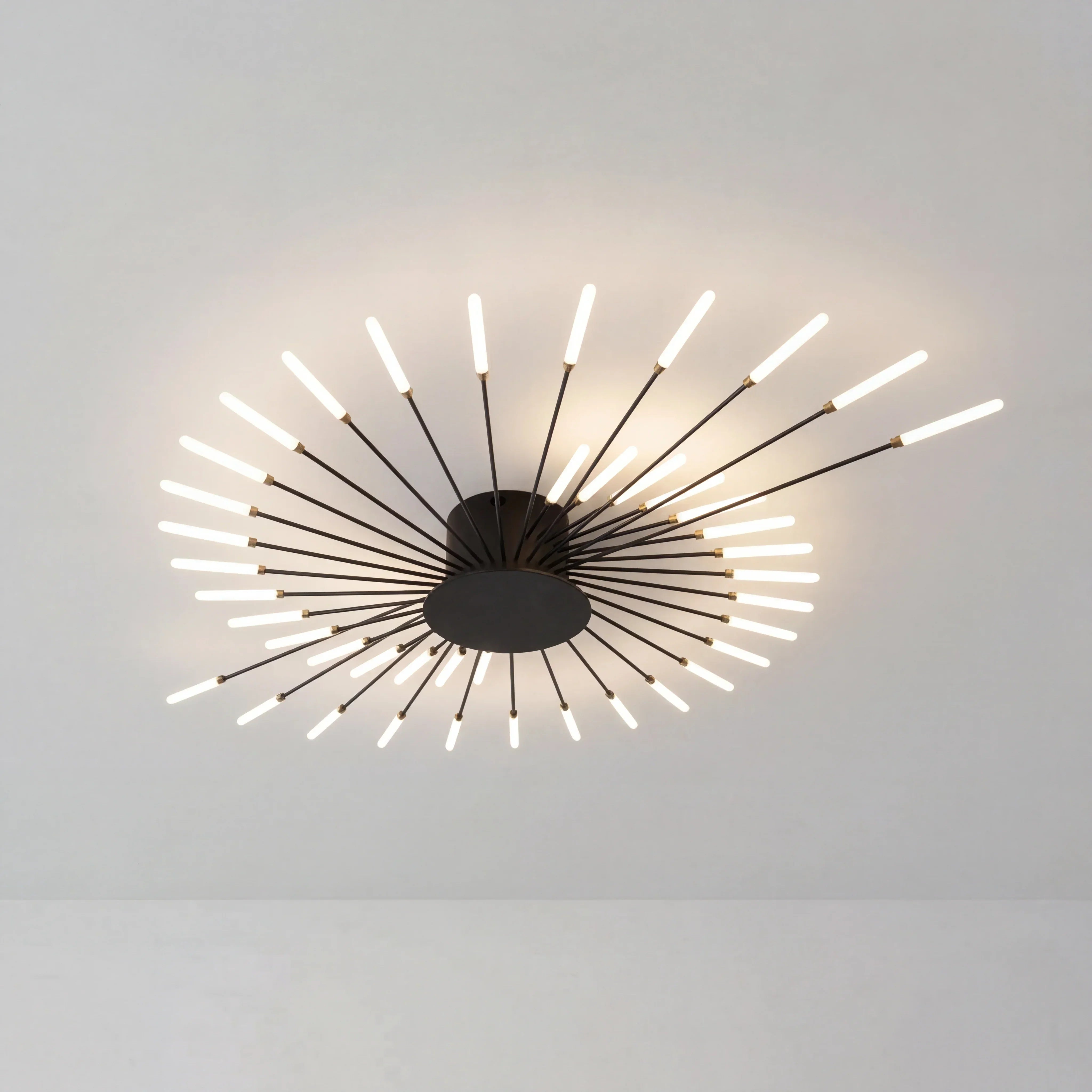 Connoly Modern Spiral Sputnik Ceiling Light - LED Flush Mount Chandelier