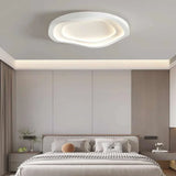 Elionis Minimalist Ripple LED Ceiling Light - Modern Flush Mount Lamp