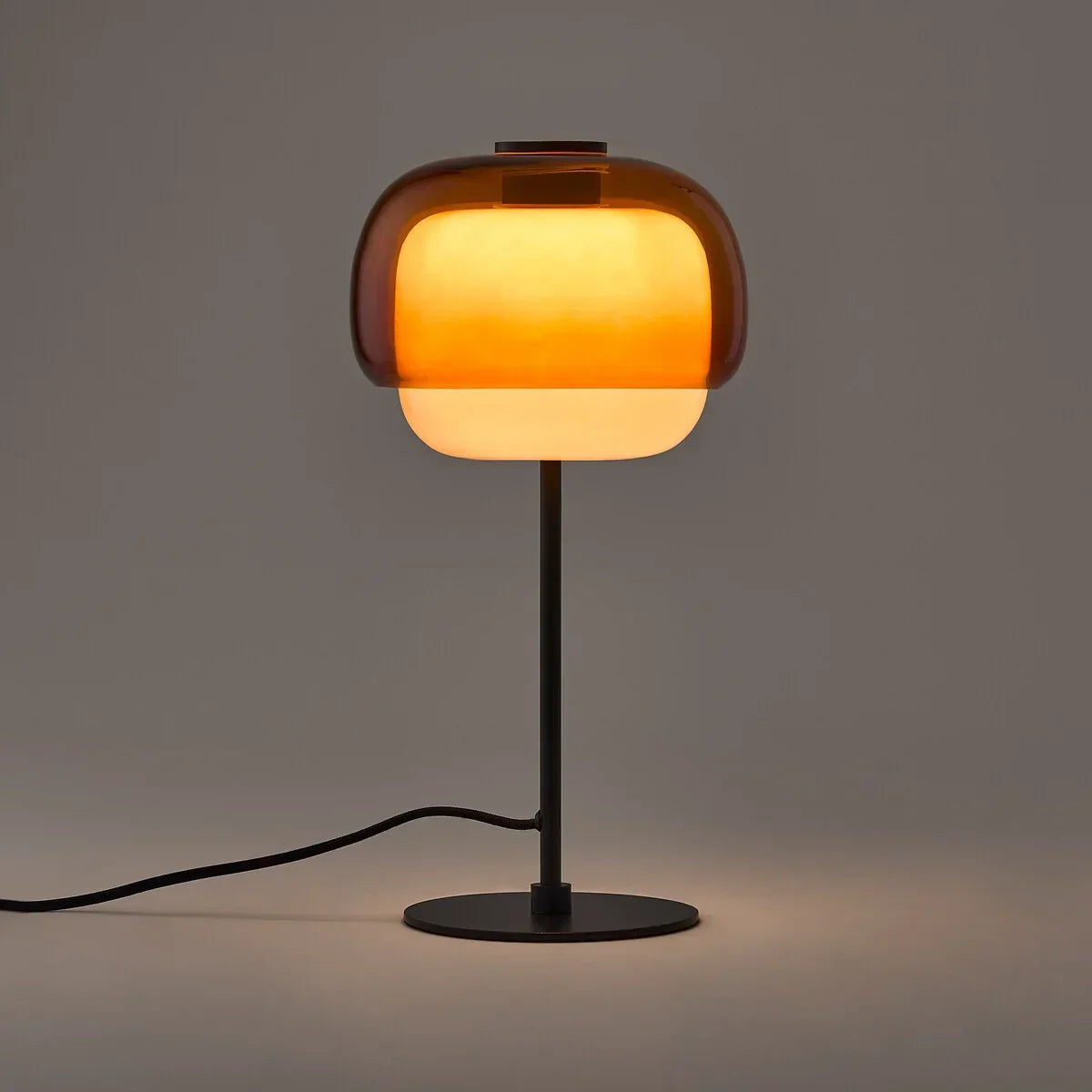 Elvrynor Nordic Colorful Glass Table Lamp | Modern Art Deco Bedside Light