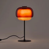 Elvrynor Nordic Colorful Glass Table Lamp | Modern Art Deco Bedside Light