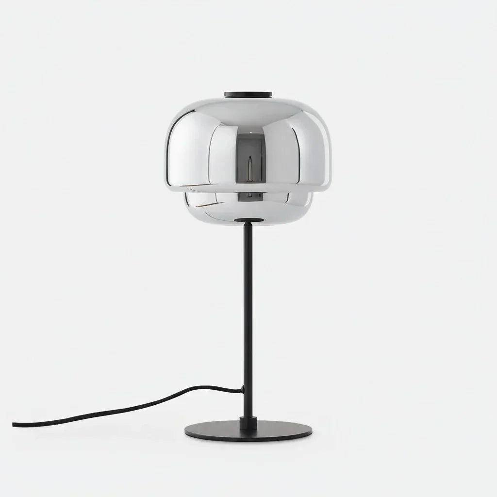 Elvrynor Nordic Colorful Glass Table Lamp | Modern Art Deco Bedside Light