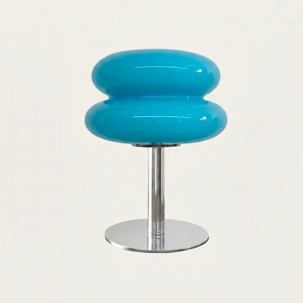 Finn Bauhaus Minimalist Glass Table Lamp | Mid-Century Modern Desk Light