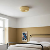 Halcyon Modern Bauhaus Glass Ceiling Lamp | Minimalist Round Light