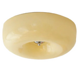 Halcyon Modern Bauhaus Glass Ceiling Lamp | Minimalist Round Light