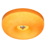 Halcyon Modern Bauhaus Glass Ceiling Lamp | Minimalist Round Light