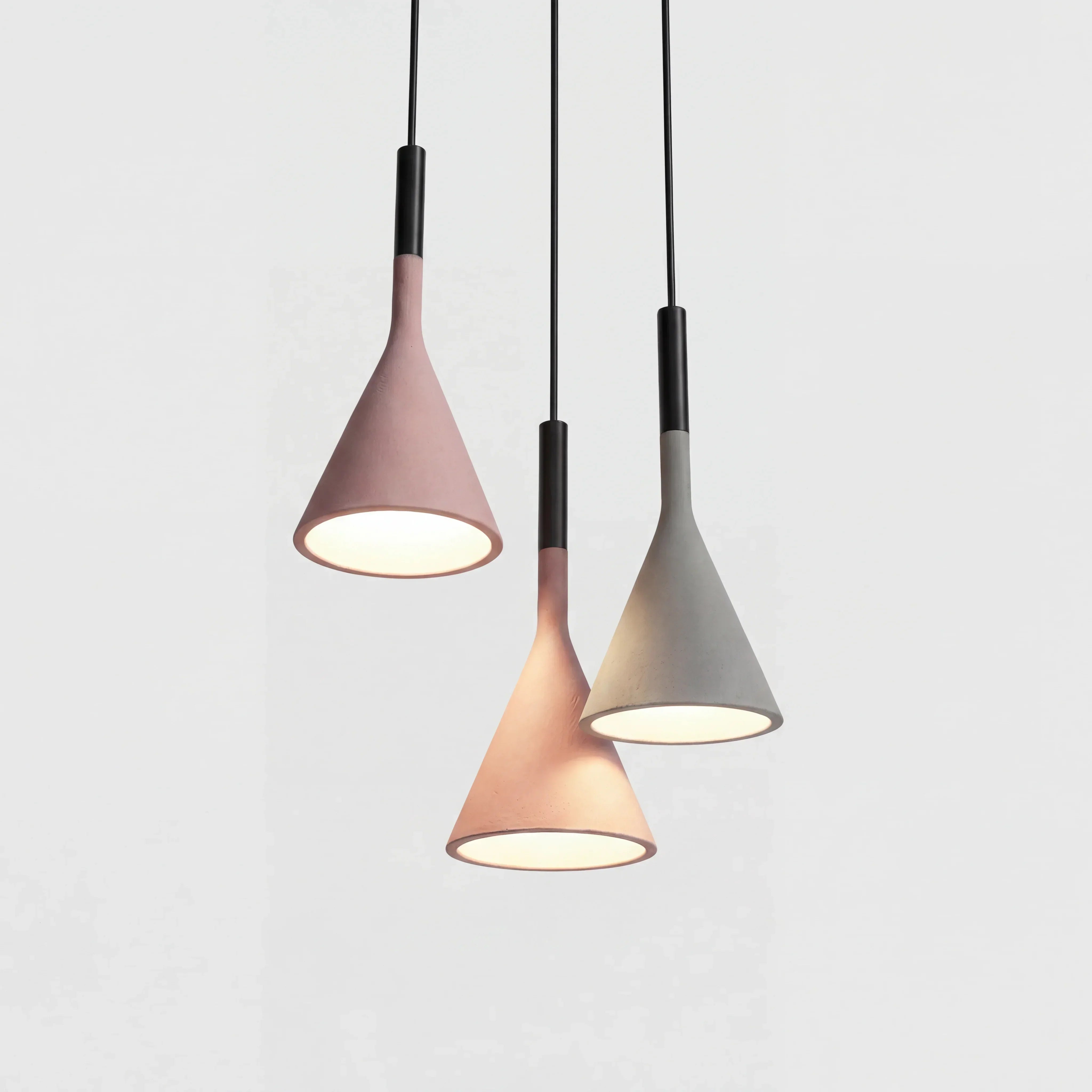 Laval Modern Cement Pendant Light - Industrial Concrete Hanging Lamp