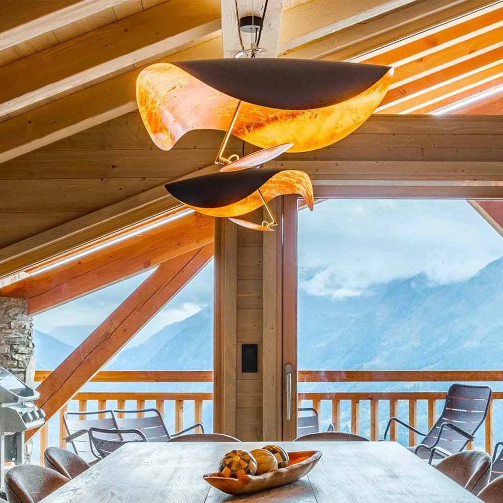 Chazelle Manta Ray Leaf Pendant Lamp | Modern LED Designer Ceiling Light