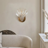 Luis Shell Wall Light - Elegant Coastal Sconce for Bedroom & Living Room