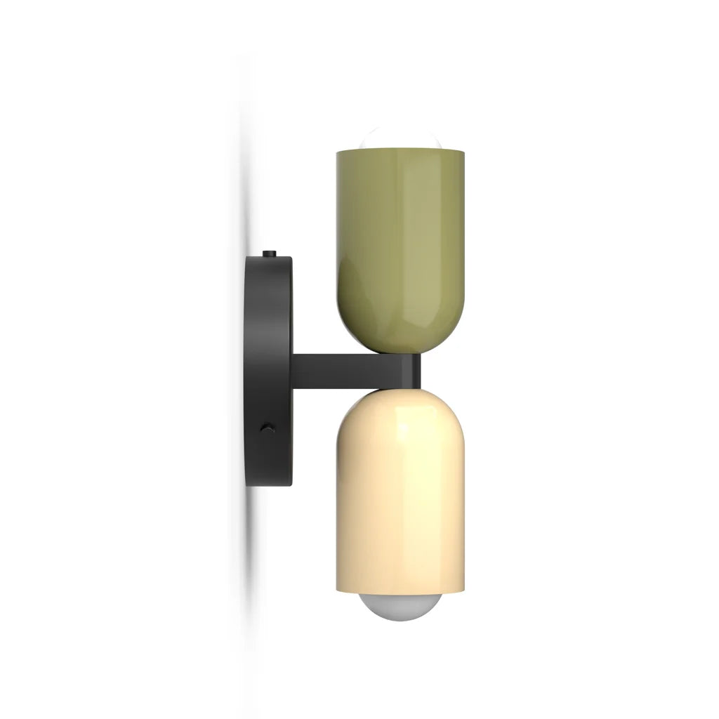 Barra Macaron Up Down Wall Light | Modern Nordic Sconce for Bedroom & Living Room