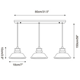 Maja Wabi-Sabi Travertine Bell Pendant Light | Natural Stone Hanging Lamp