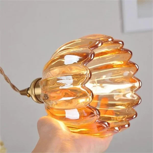 Marlee Petite Glass Flower Pendant Light | Elegant Floral Glass Chandelier