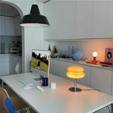 Finn Bauhaus Minimalist Glass Table Lamp | Mid-Century Modern Desk Light