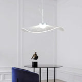 Anwen Nordic Lotus Leaf LED Pendant Light - Modern Acrylic Chandelier