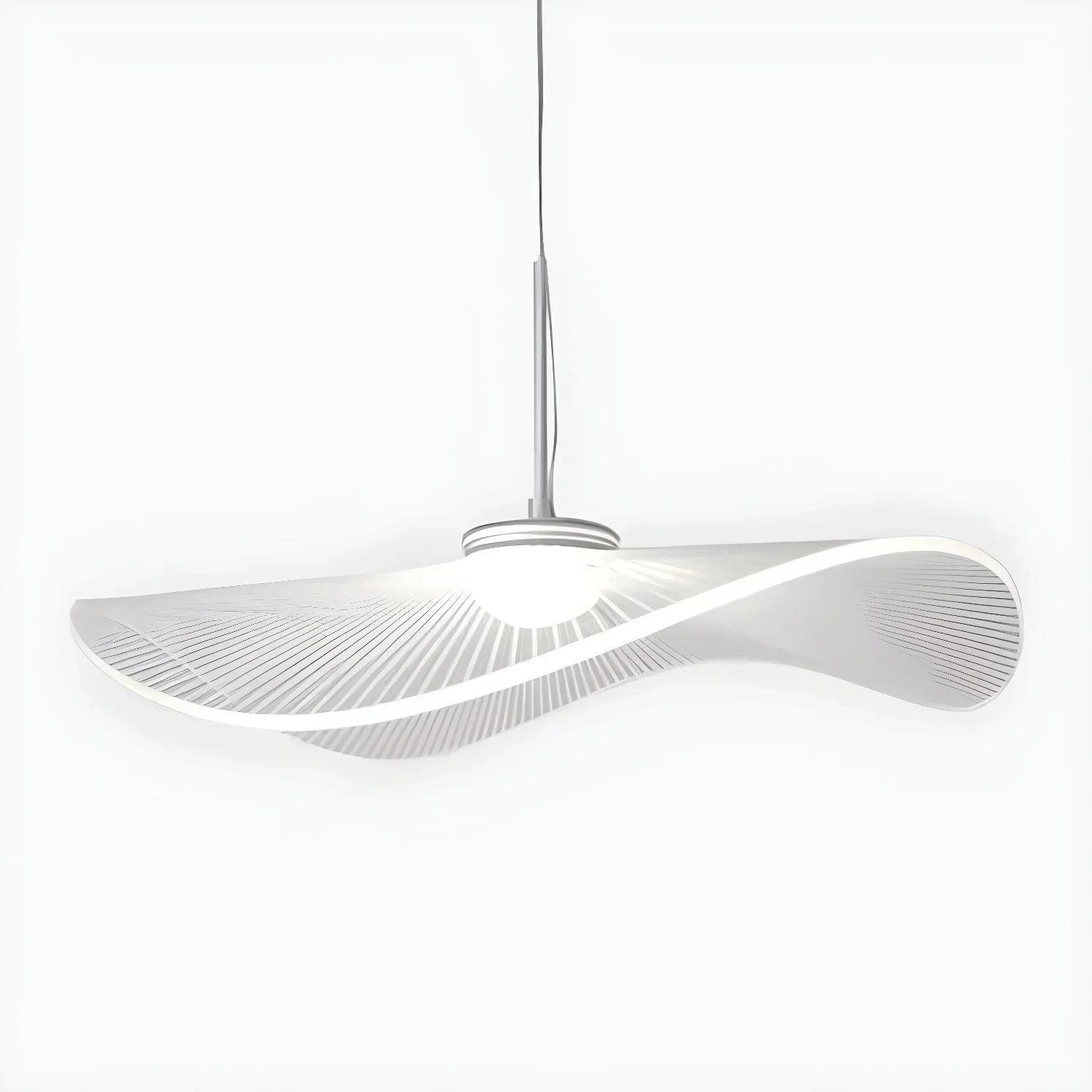 Anwen Nordic Lotus Leaf LED Pendant Light - Modern Acrylic Chandelier