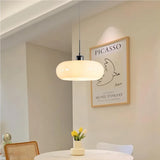 Kieran Bauhaus Glass Pendant Light | Modern Mid-Century Hanging Lamp