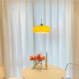 Kieran Bauhaus Glass Pendant Light | Modern Mid-Century Hanging Lamp