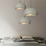 Khmara Wabi-Sabi Cloud Pendant Lamp | Organic Resin Dome Light - Ailampplus