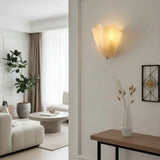 Sheryl Modern Seashell Glass Wall Light - Elegant Coastal Sconce