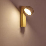 Thales Travertine Rotatable Wall Lamp - Japandi Natural Stone Sconce