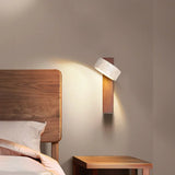 Thales Travertine Rotatable Wall Lamp - Japandi Natural Stone Sconce