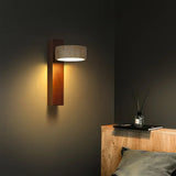 Thales Travertine Rotatable Wall Lamp - Japandi Natural Stone Sconce