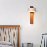 Thales Travertine Rotatable Wall Lamp - Japandi Natural Stone Sconce