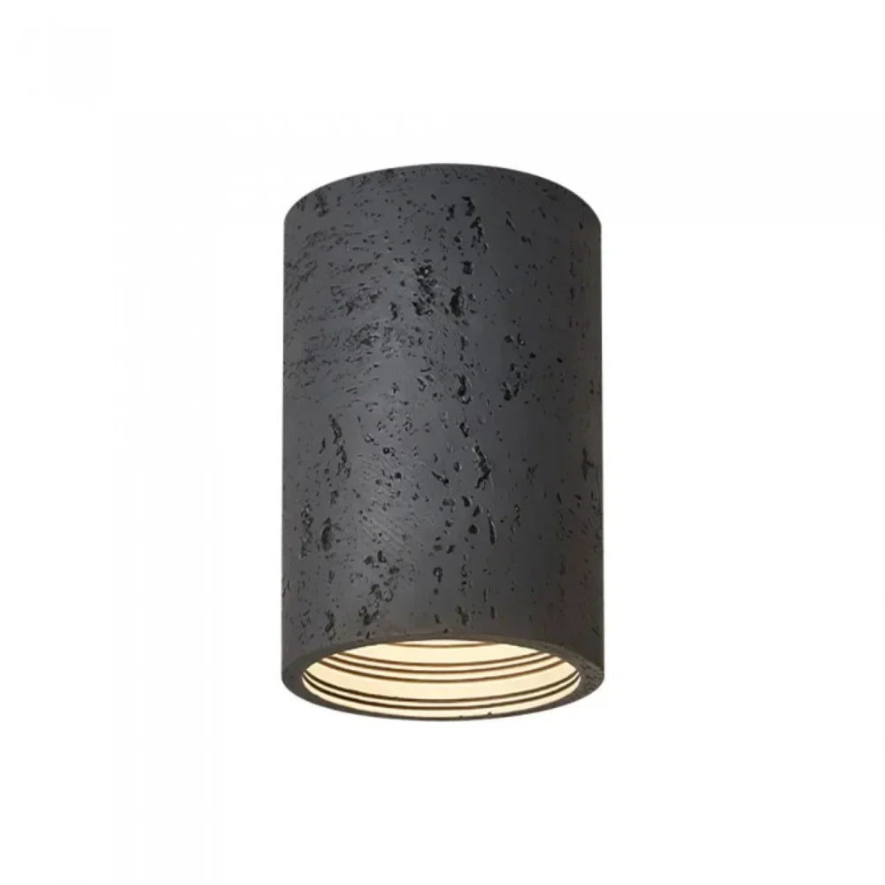 Vaelis Wabi-Sabi Cylindrical Ceiling Lamp - Modern Minimalist Lighting