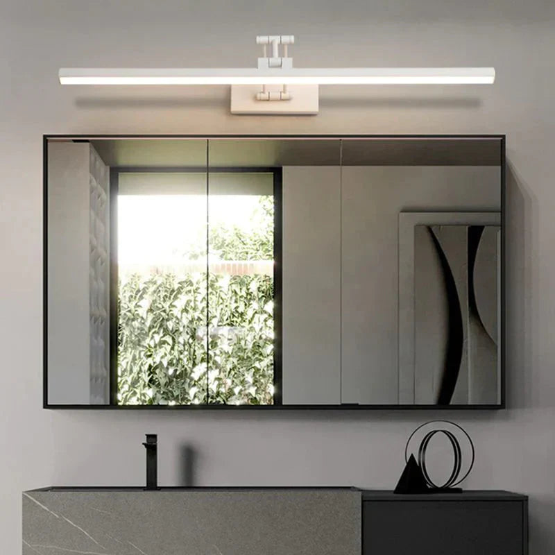 Virelle Adjustable LED Mirror Wall Light | Modern Minimalist Vanity Sconce