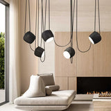 Torv Modern Multi-Light Dimmable Pendant Lamp - Nordic Style Chandelier